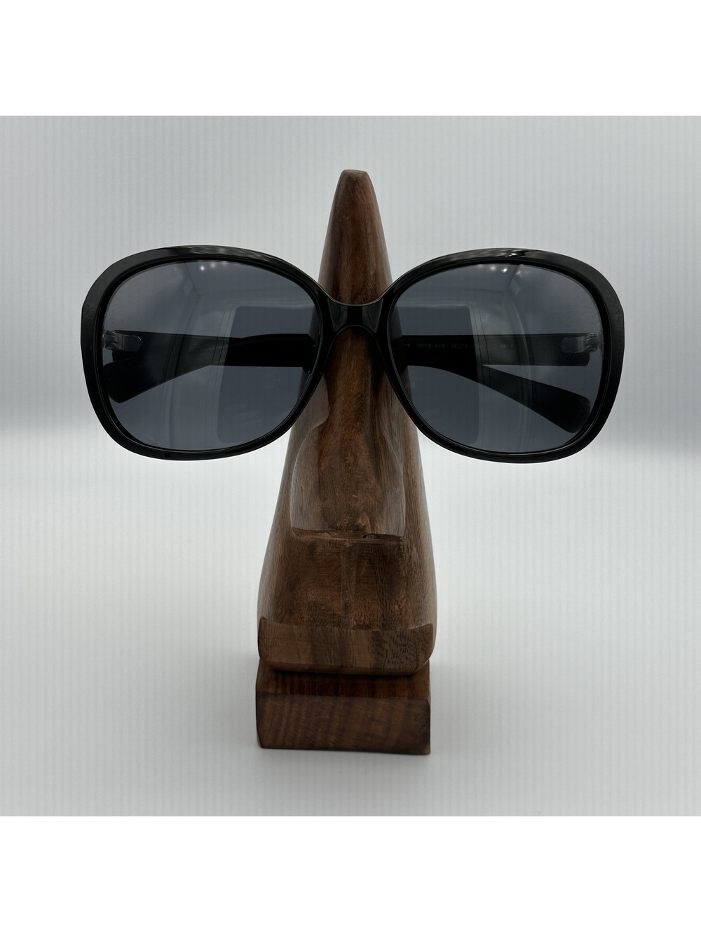 Cole Haan Women's Oversized Black Polarized Sunglasses